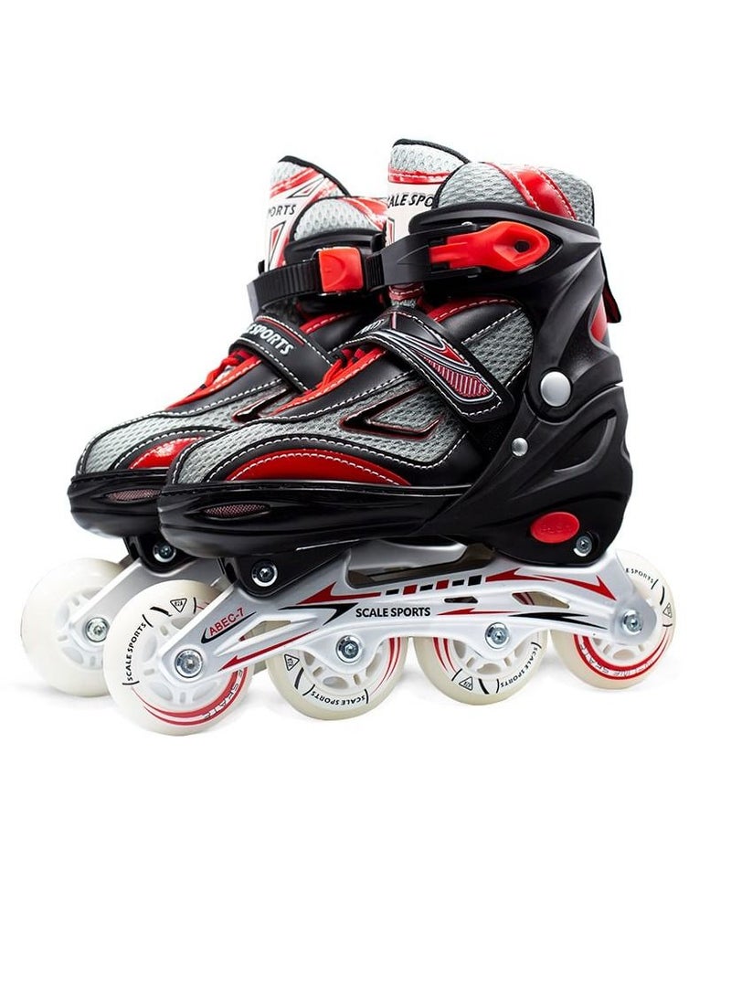 Inline Skates Shoes Adjustable Size for Kids and Youth