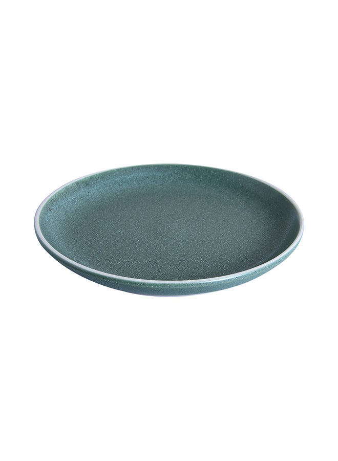 Ceramic Plate For Kiln Transformation Green 26.5x26.5x3cm