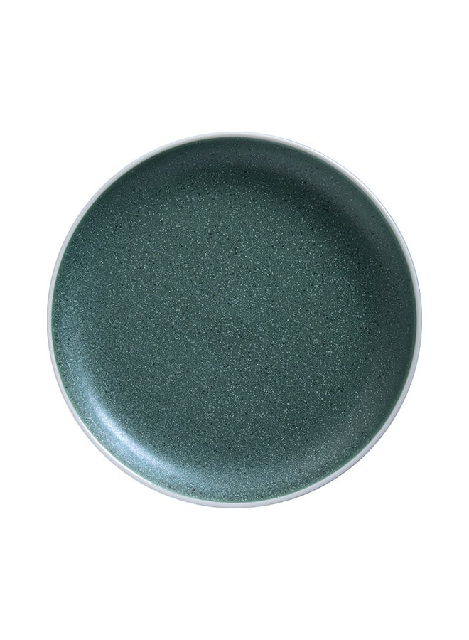 Ceramic Plate For Kiln Transformation Green 26.5x26.5x3cm