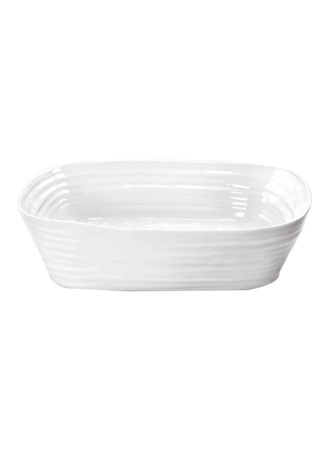 Porcelain Bowl White 10x8x5inch