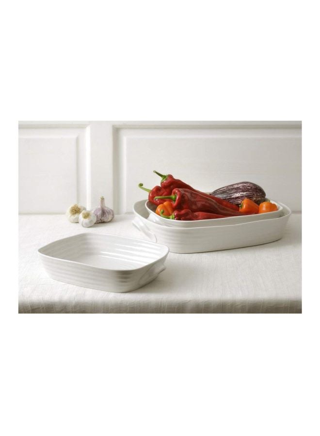 Porcelain Bowl White 10x8x5inch
