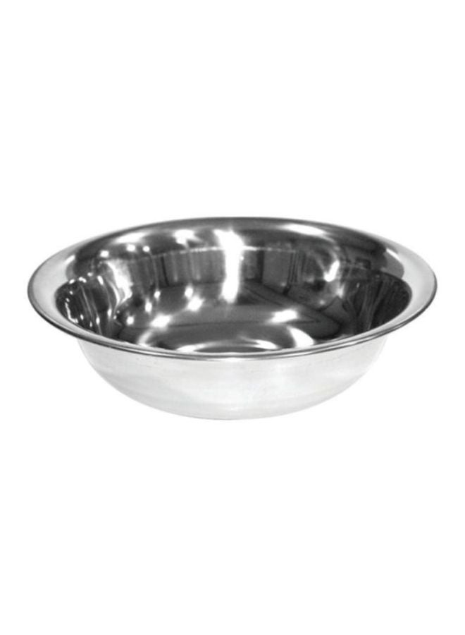 Heavy Basin Bowl Silver