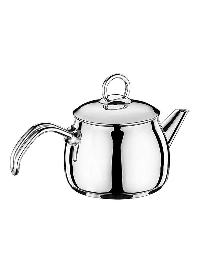 Stainless Steel Teapot Tea Kettle Stove Top Tea Kettle Teapot With Heat Resistant Handle - Cigdem 1.0 L