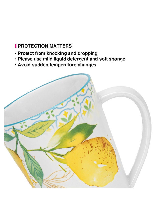 Mugs Set 2pcs/500 ml Capri Porcelain