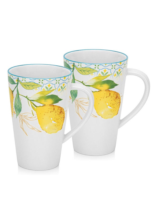 Mugs Set 2pcs/500 ml Capri Porcelain
