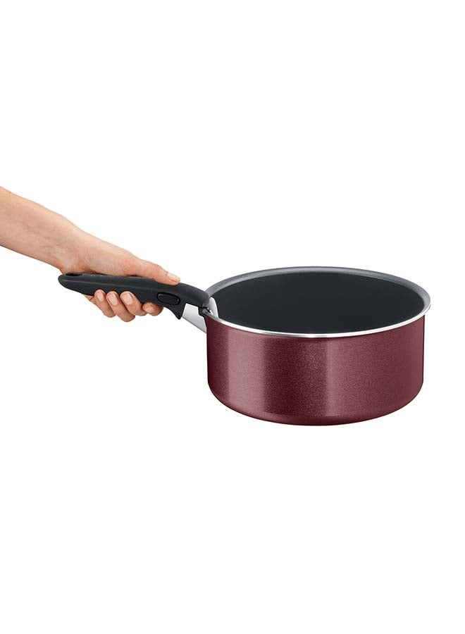 Ingenio Cook N Clean 6 Pcs Cooking Set, Removable Handle Aluminium Multicolour 26cm