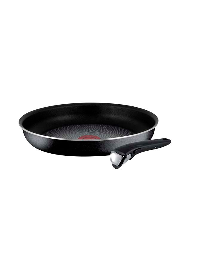 4-Piece Ingenio Essential Set With Removable Handle Black/Silver 26cm
