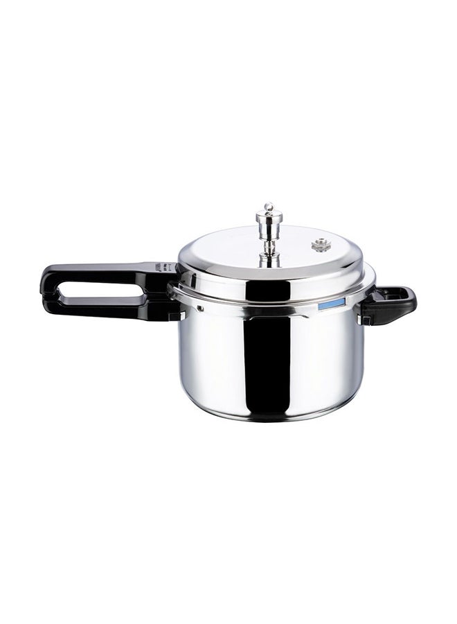 Aluminium Induction Pressure Cooker Outer Lid Silver