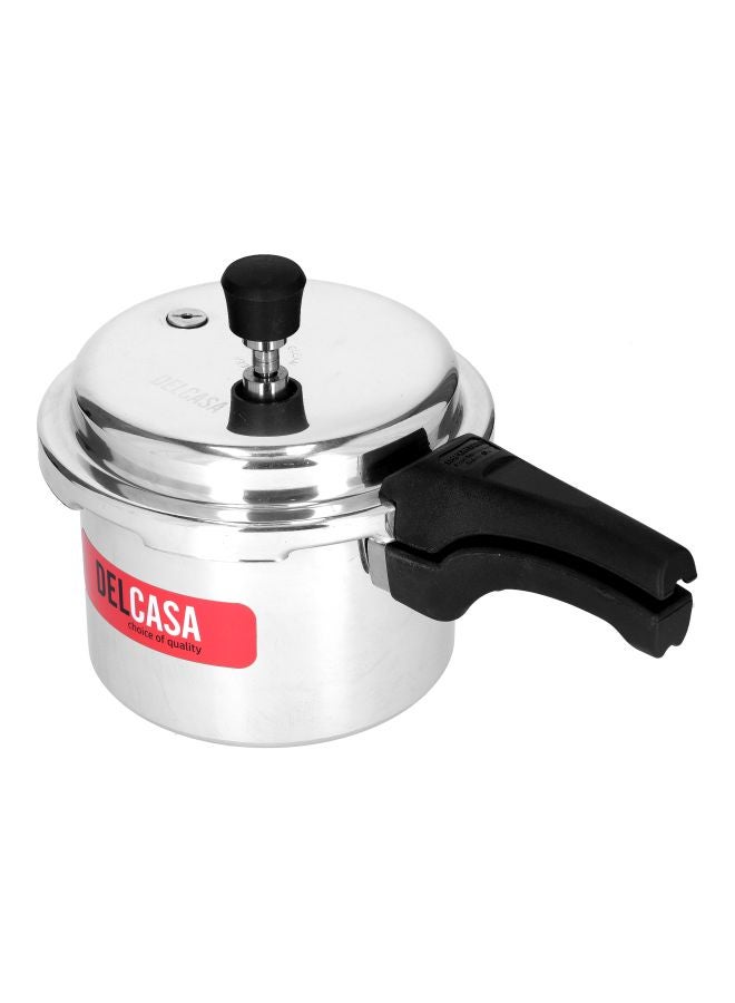 Aluminium Durable Design Dishwasher Safe And Gas Stove Compatible High Quality Pressure Cooker 3Liters