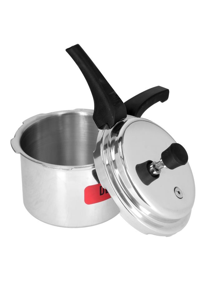 Aluminium Durable Design Dishwasher Safe And Gas Stove Compatible High Quality Pressure Cooker 3Liters