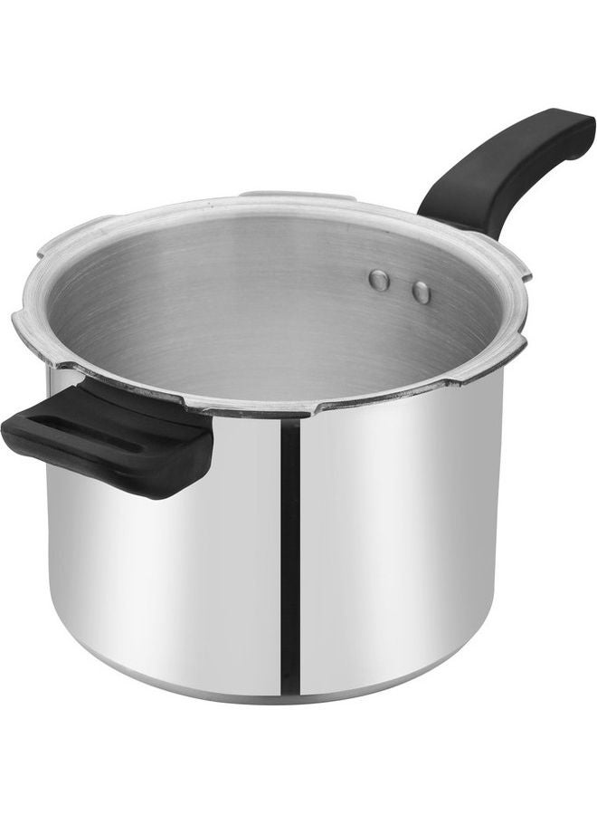 Aluminium Induction Base Pressure Cooker Lightweight & Durable Cooker With Lid, Cool Touch Handle And Safety Valves Ideal For Gas And Solid Hotplates 3Liters