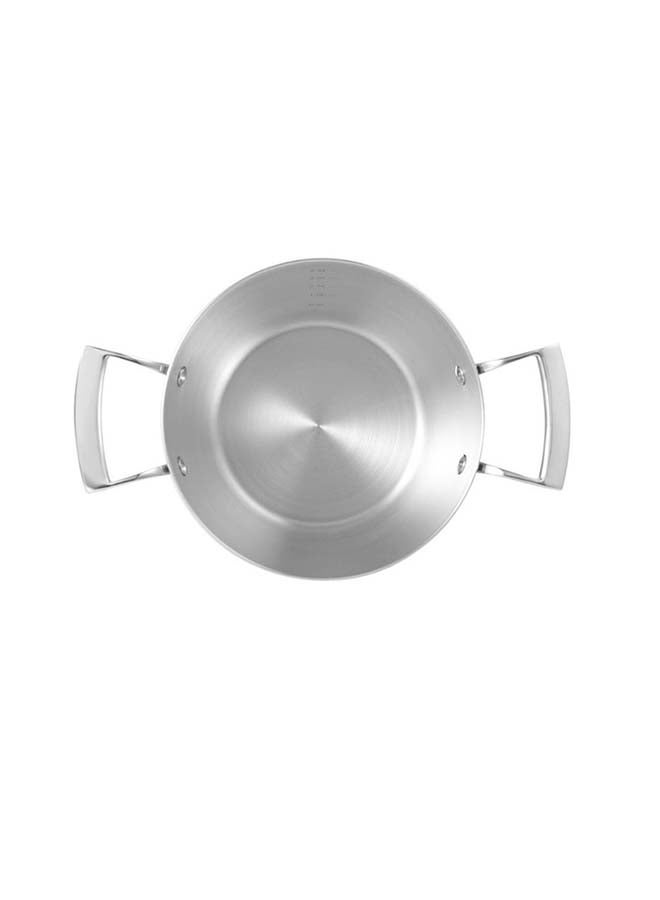 Millenium Stockpot With 16x9cm Glass Lid Stainless Steel Stainless Steel 16x9cm