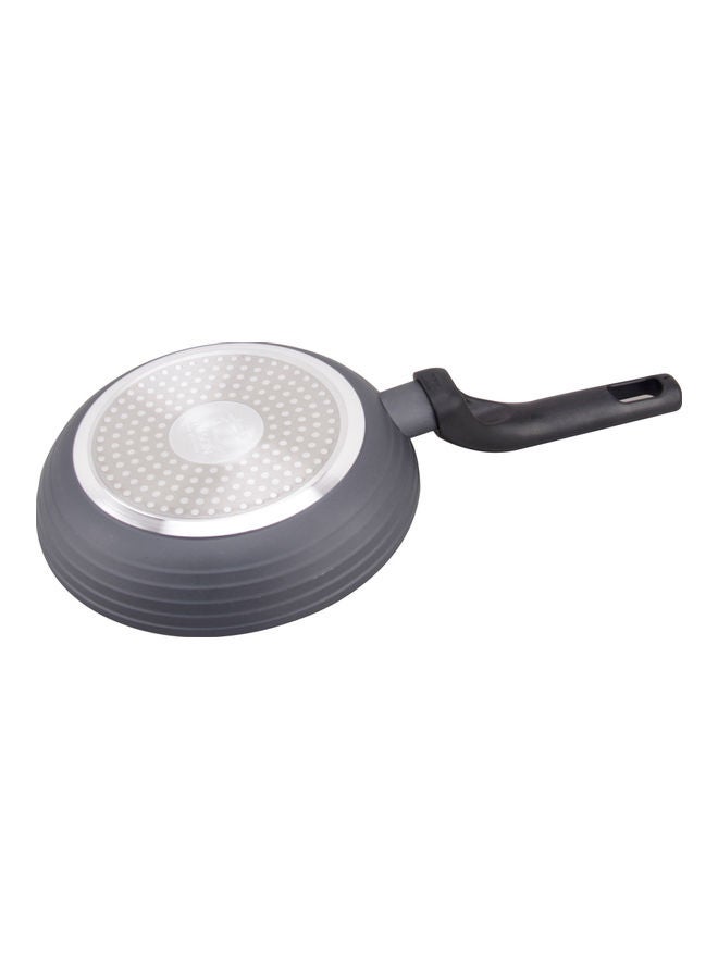 Nonstick Frying Pan With Anti-Warp Base Grey 28cm