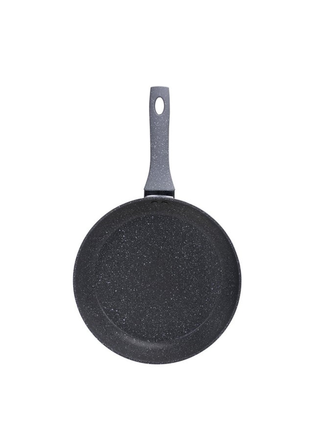 Smart Granite Series Fry Pan 28Cm Forged Aluminium Durable Granite Coating 28X5.2Cm Multicolor Grey 28cm