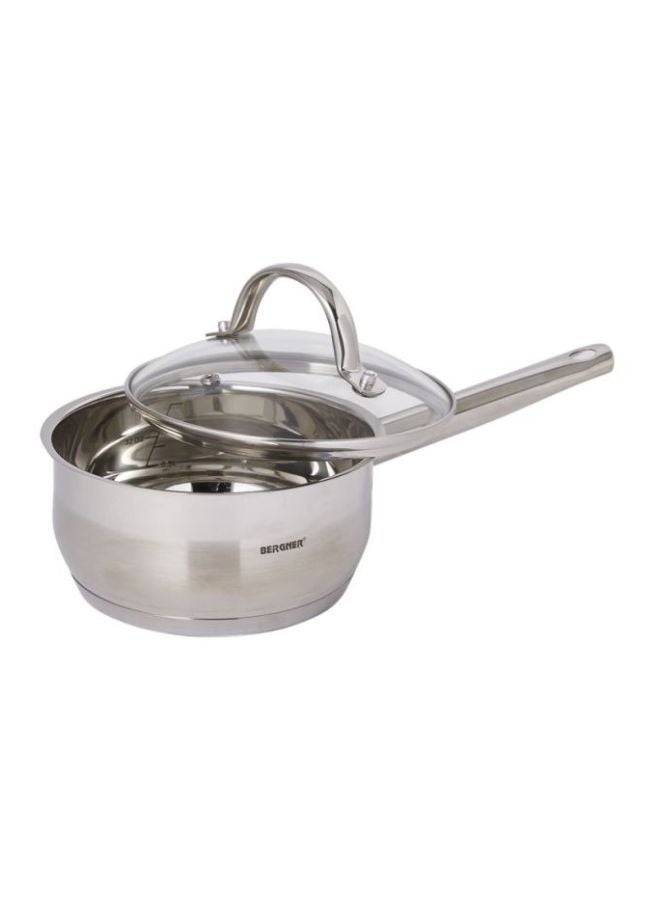 Saucepan With Lid Silver 16cm