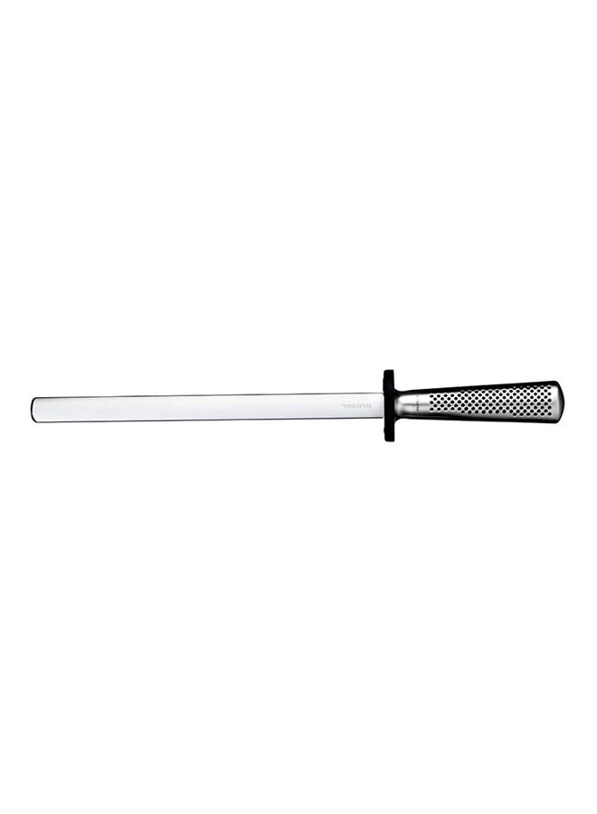 Diamond Sharpening Steel Silver/White/Black 26cm