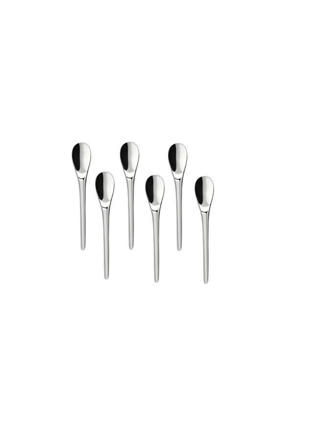 6-Pieces NewMoon Espresso Spoons
