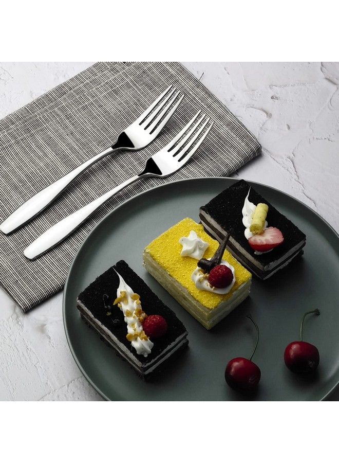 Stainless Steel Salad Forks Dessert Fork 12 Pieces