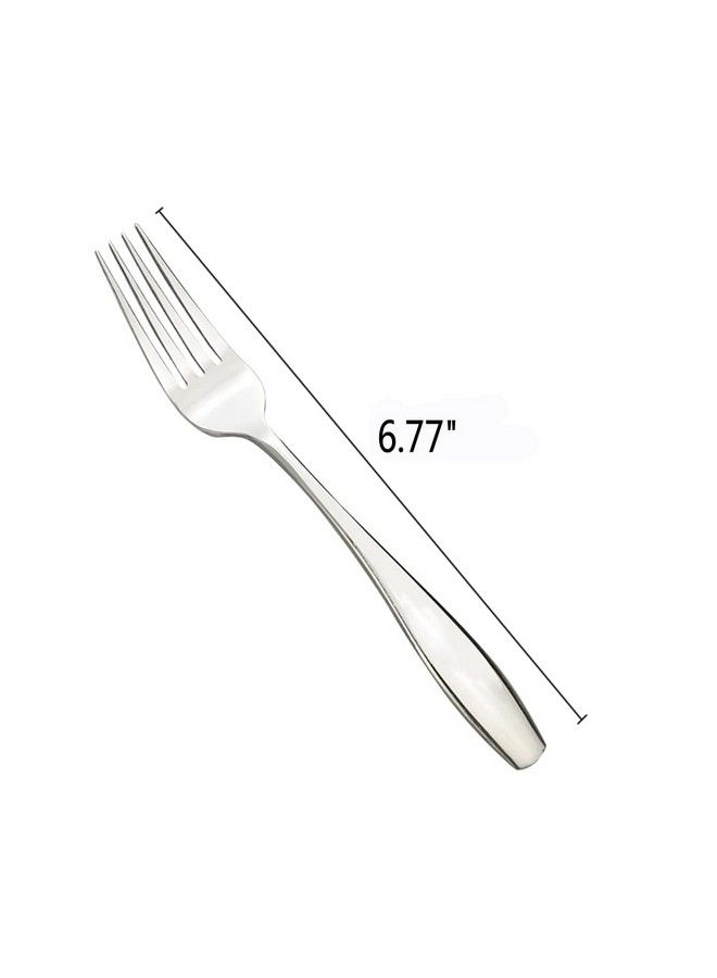Stainless Steel Salad Forks Dessert Fork 12 Pieces