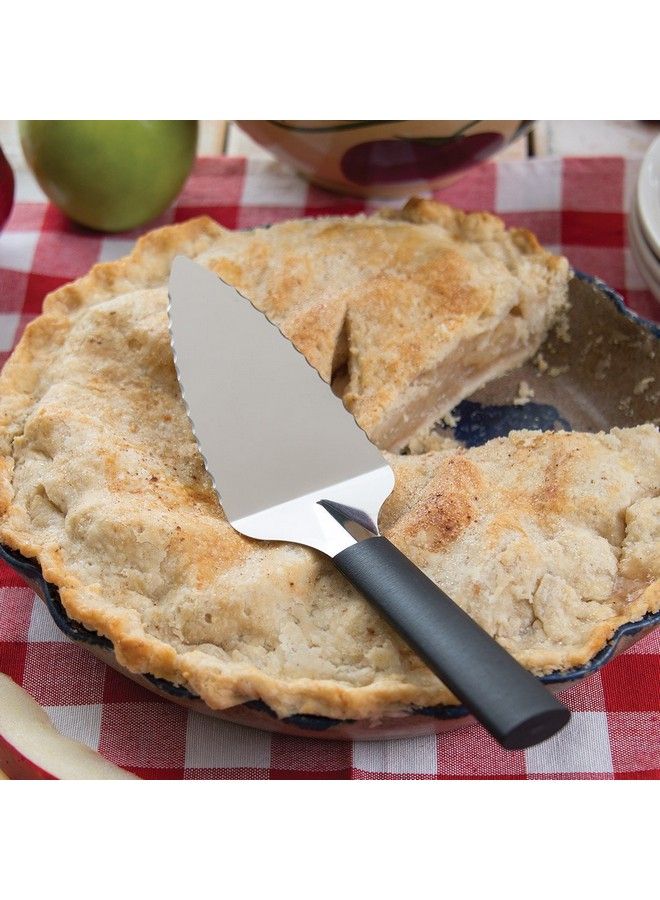 Cutlery Serrated Server Pie Cutter Stainless Steel Resin Made In The Usa 91/4 Inches Black Handle