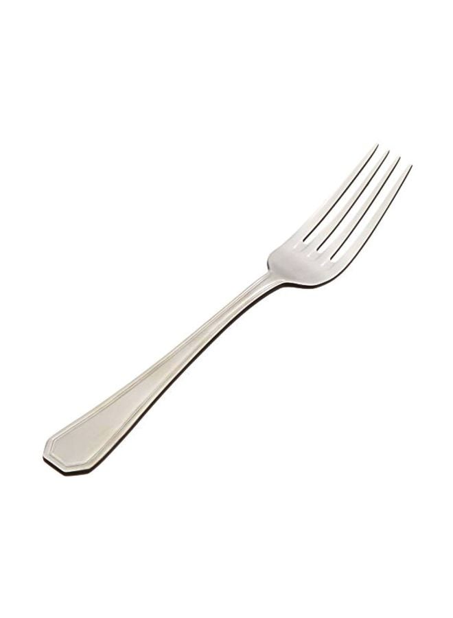 12-Piece Victoria Dinner Fork Set Silver