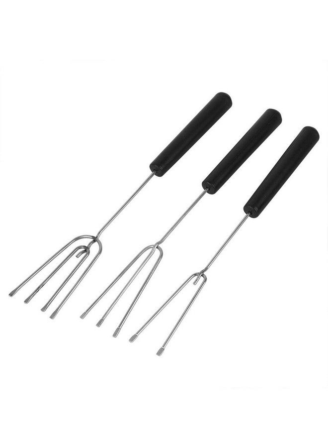 10Pcs Chocolate Dipping Fork Set Baking Supplies Stainless Steel Fondue Forks Diy Decorating Tool Set