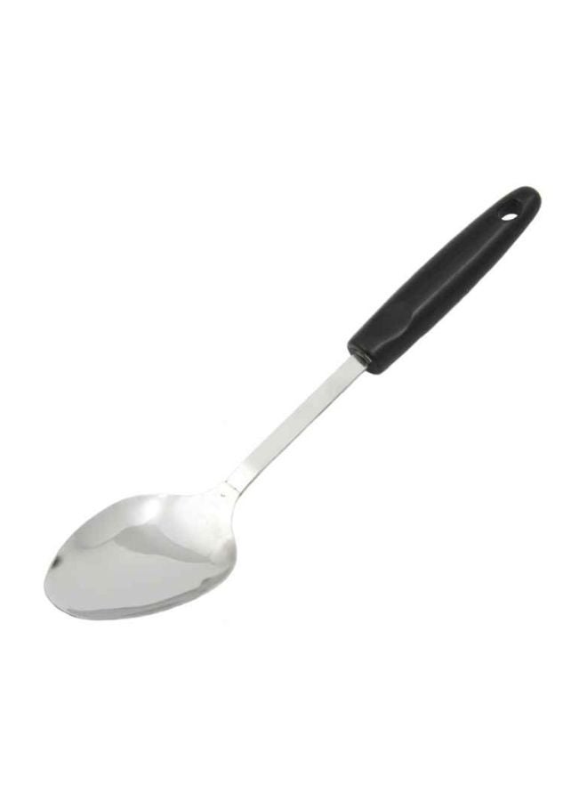 Platinum Series Stainless Steel Basting Spoon Silver/Black