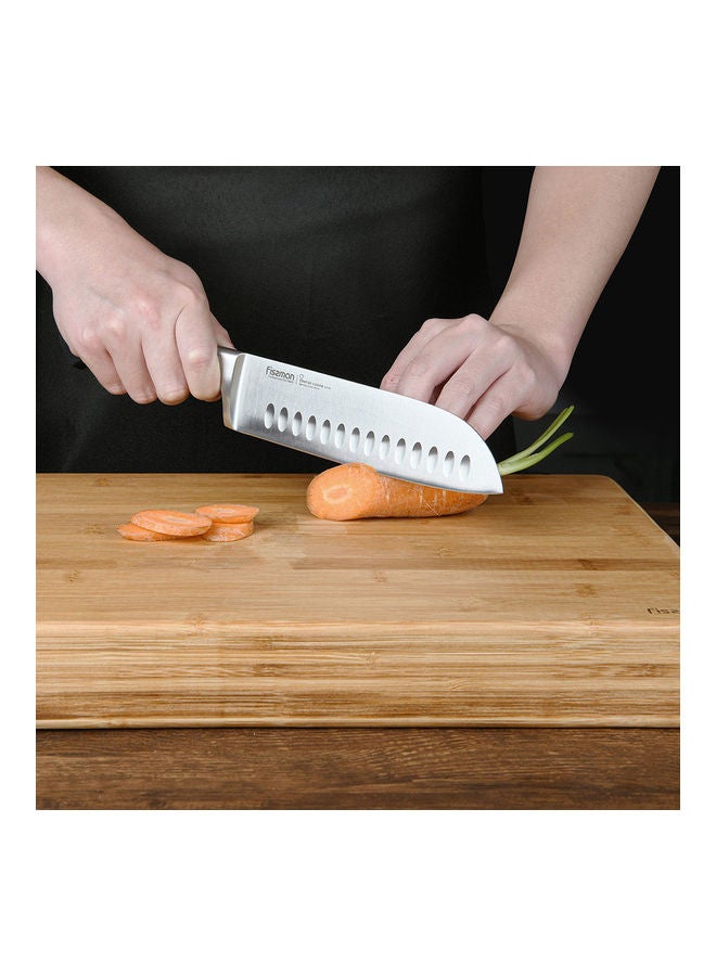 Santoku Knife Chef De Cuisine Series Black 7inch