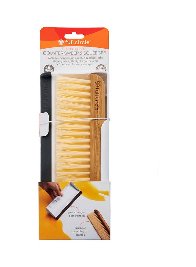 Crumb Runner-Counter Sweep Plus Squeegee White 7 x 2.75 x 1inch