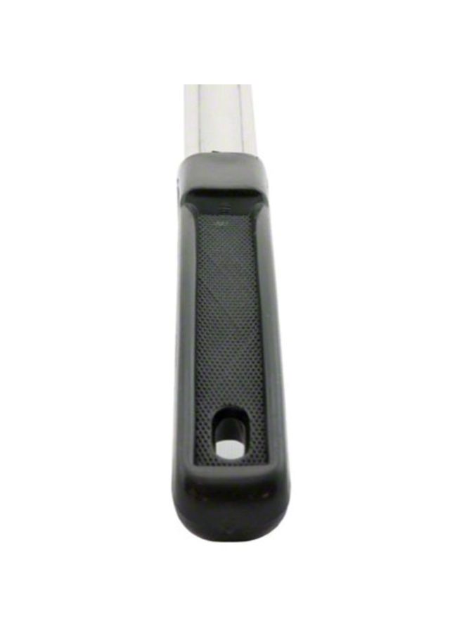 Stainless Steel Slotted Serving Spoon Silver/Black 13inch