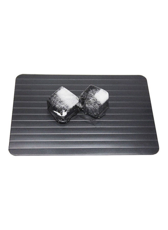Fast Defrosting Tray Black 23x16.5x0.2cm