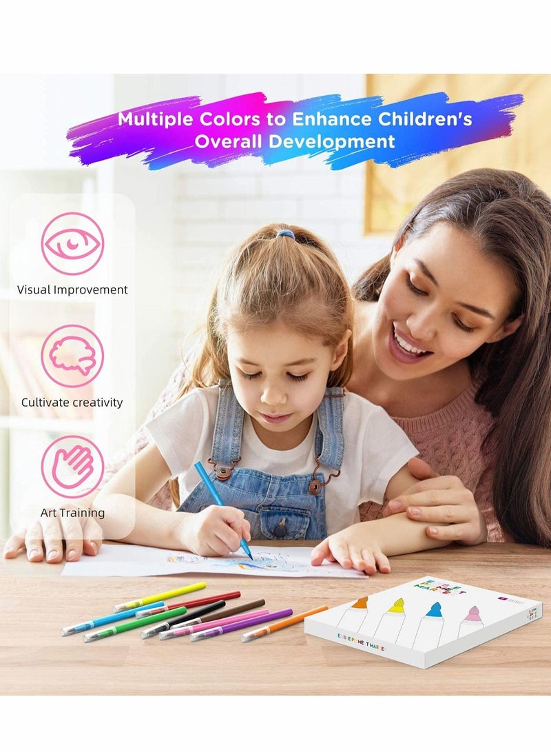 Food Coloring Pens, Edible Markers for Cookies Kids Fine Tip Food Grade Food Gourmet Writers for DIY Decorating Fondant Eggs Baking Painting Drawing 9 Pcs