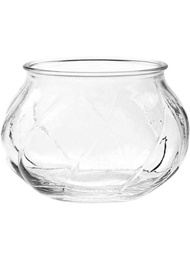 VILJESTARK Vase clear glass