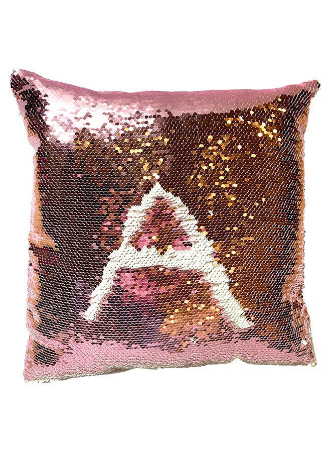 Magic Sequins Cover With Cushion Pink 40x40cm