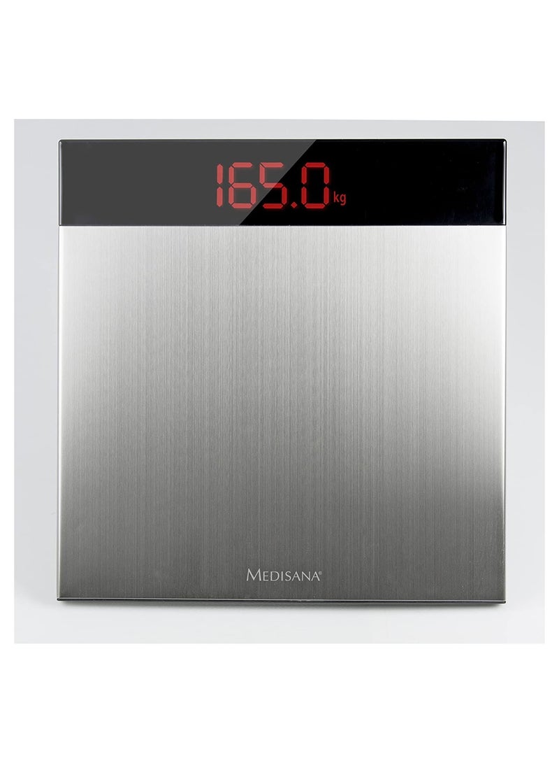 Medisana 99716,PS460 XL PERSONAL BATHROOM SCALE - STAINLESS STEEL, Grey