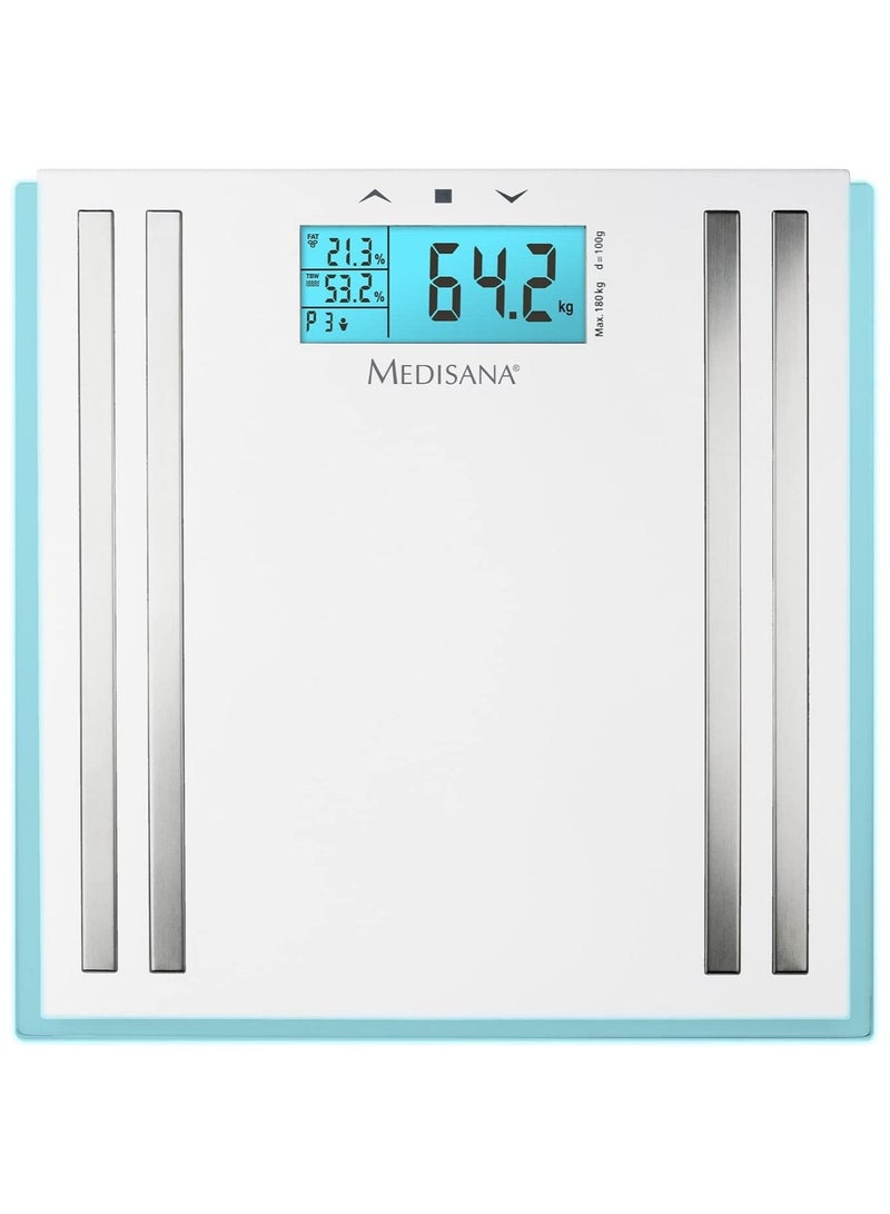 Medisana 40480 ISA Digital Body Analysis Bathroom Scale- White