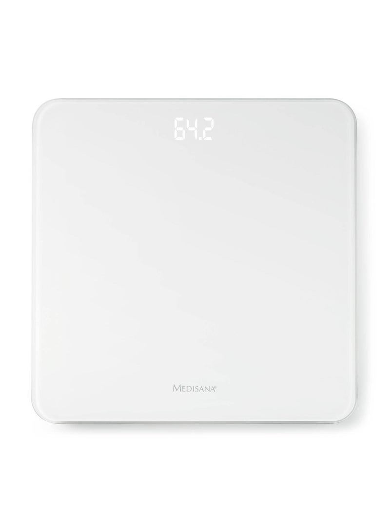 Medisana PS 435 digital bathroom scales up to 180 kg - bathroom scales with glass surface and invisible LED display