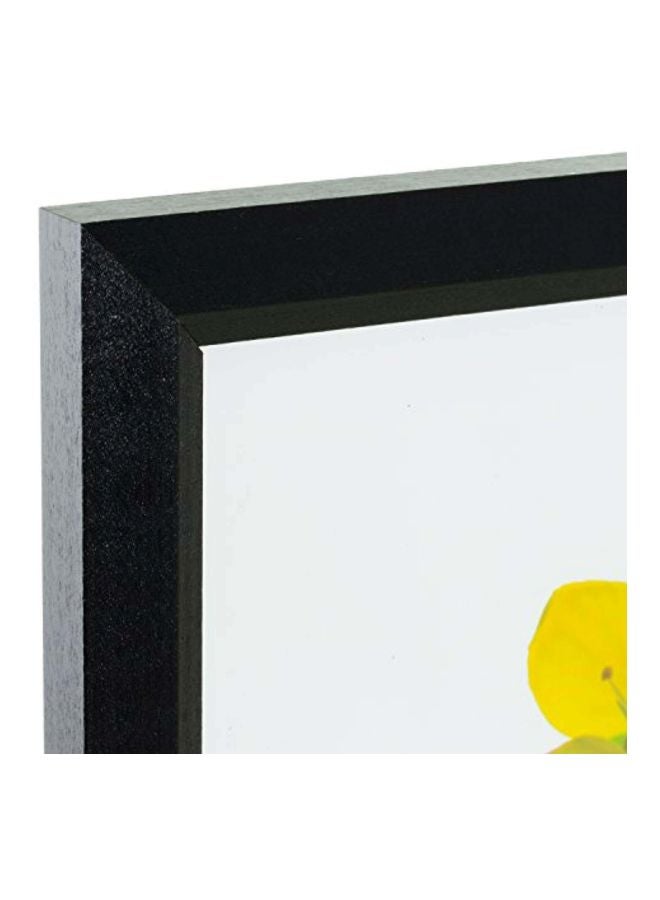 Decorative Wooden Hanging Photo Frame Black 11x8.5inch