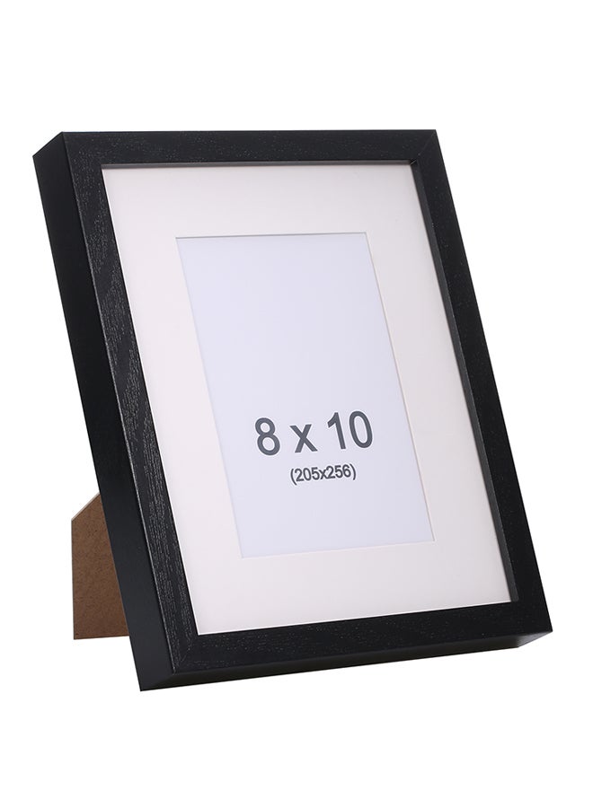 Wooden Photo Frame Black 165 x 115mm