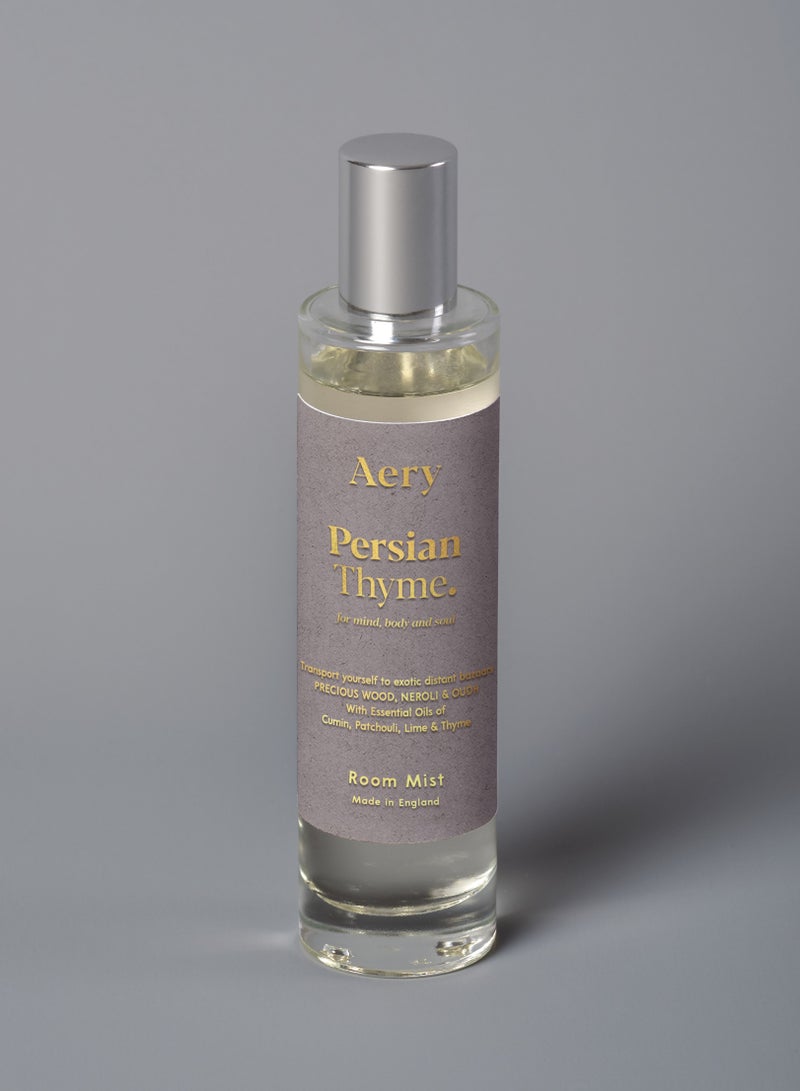 Persian Thyme Room Mist - Neroli Saffron And Oudh