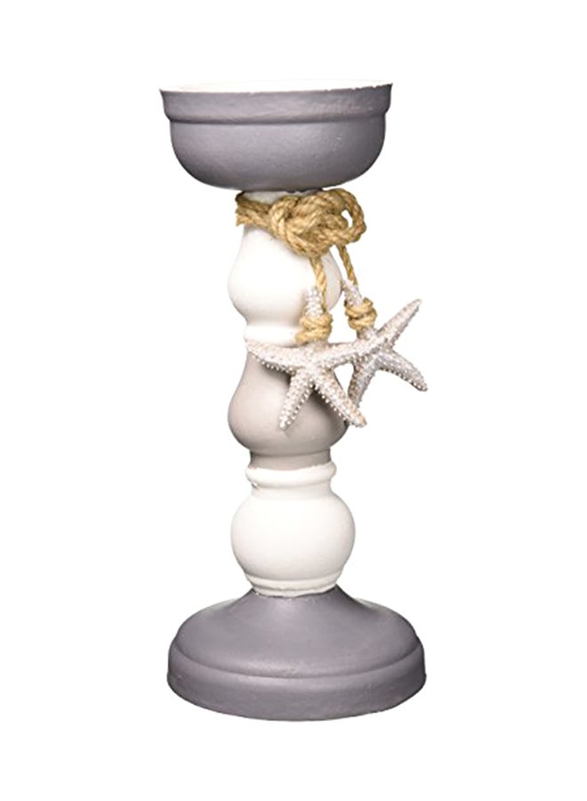 98866 Segmented Candle Holders with Starfish Accents, 10