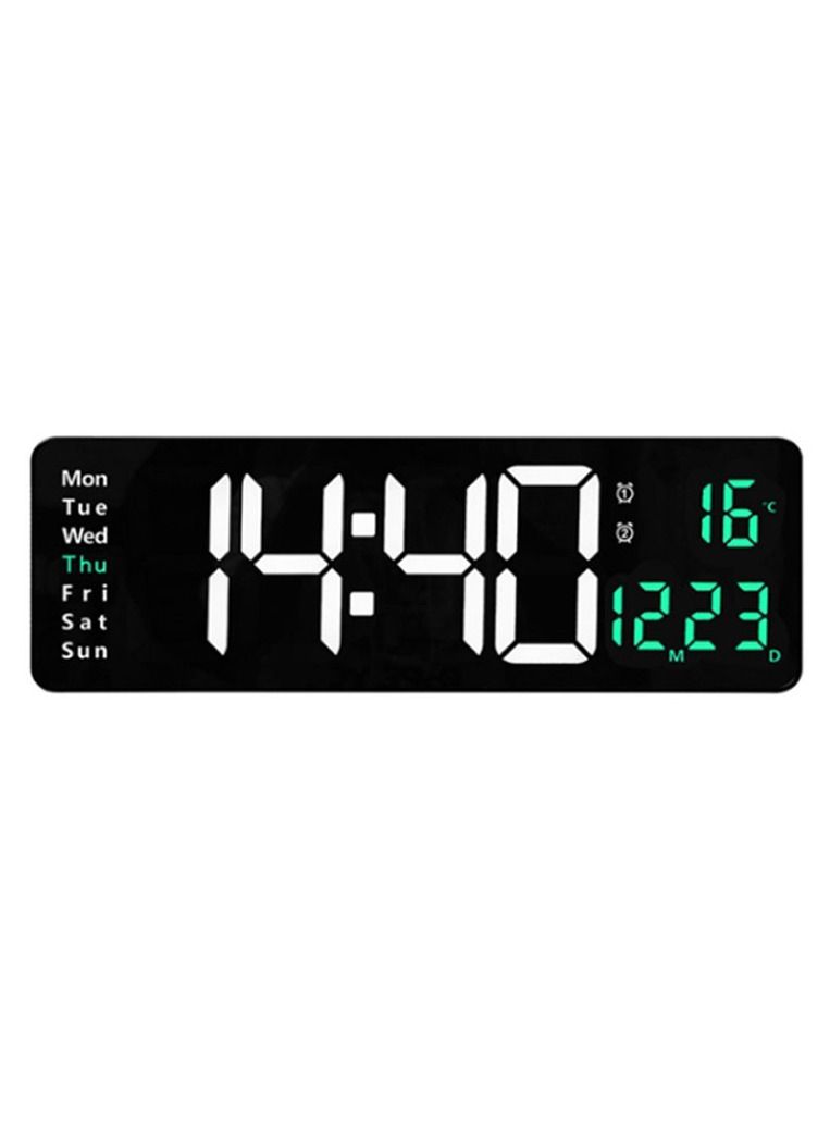 6626 Electronic Clock Living Room Wall-Mounted Large Screen Display LED Digital Clock