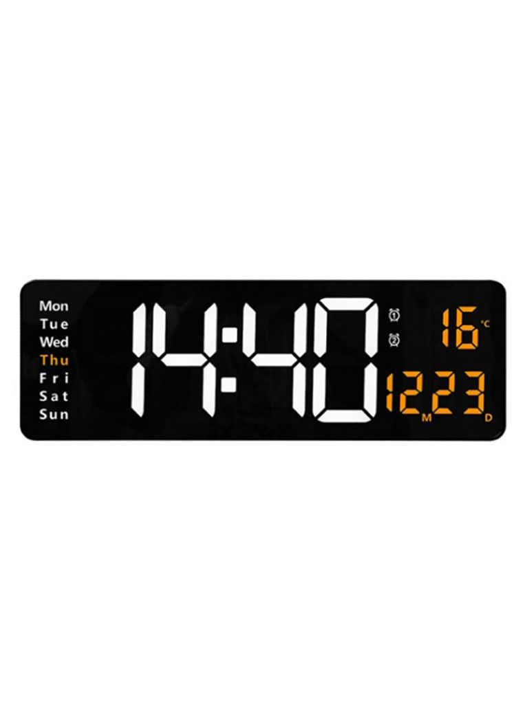 6626 Electronic Clock Living Room Wall-Mounted Large Screen Display LED Digital Clock
