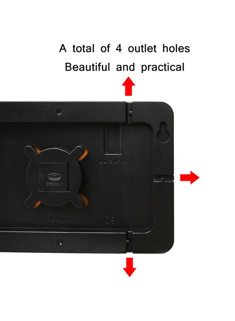 6626 Electronic Clock Living Room Wall-Mounted Large Screen Display LED Digital Clock