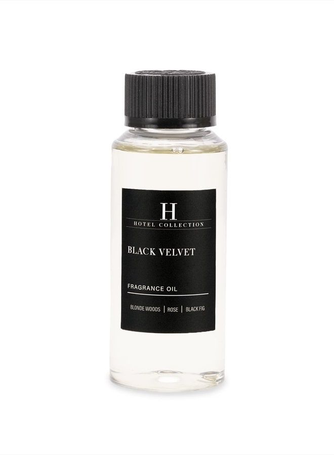 Hotel Collection - Black Velvet Essential Oil Scent - Luxury Hotel Inspired Aromatherapy Scent Diffuser Oil - Zesty Citrus, Juicy Black Fig, & Floral Rose - for Essential Oil Diffusers - 120mL