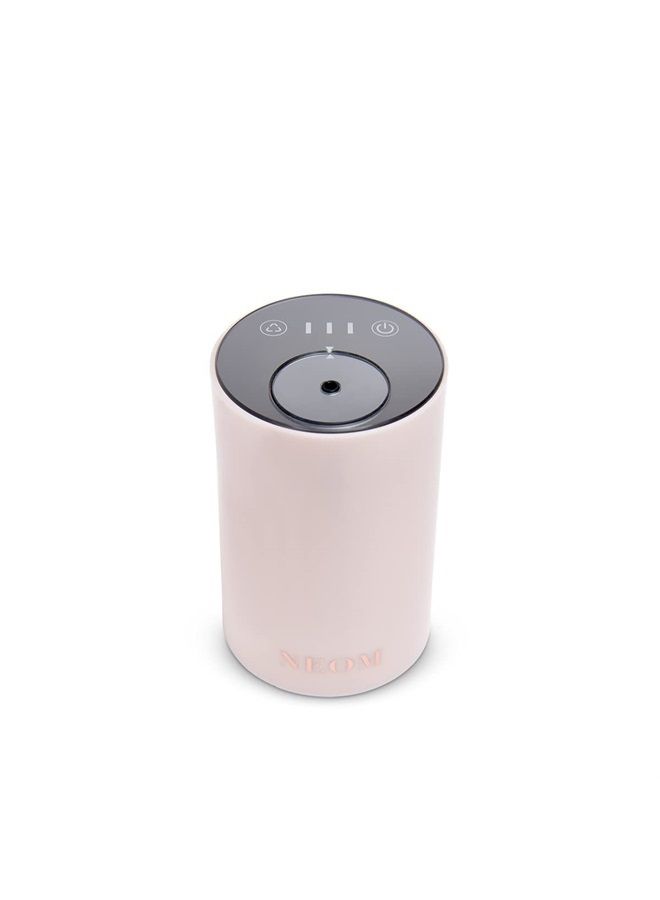 NEOM – Portable Wellbeing Pod Mini Essential Oil Diffuser Nude | Rechargeable USB & Waterless | Aromatherapy Oil Diffuser for Small Spaces