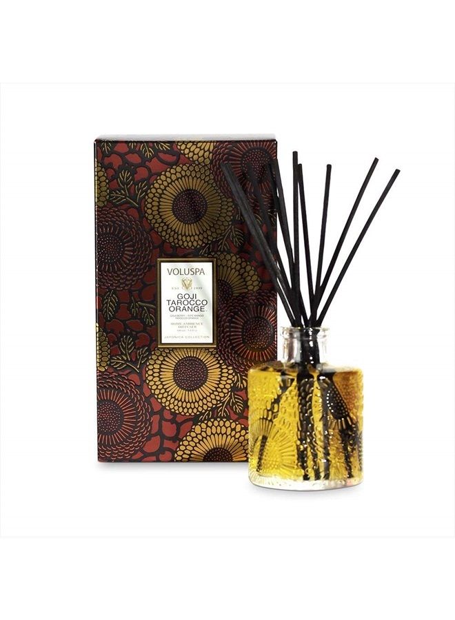 Japonica Goji Tarocco Orange Home Ambience Diffuser, 3.4 Ounce