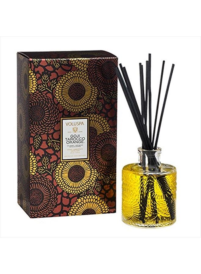 Japonica Goji Tarocco Orange Home Ambience Diffuser, 3.4 Ounce