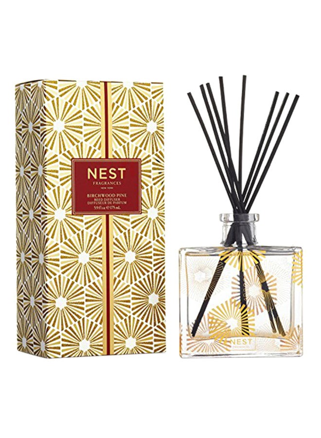 Nest Fragrances Reed Diffuser Birchwood Pine, 5.9 Fl OZ