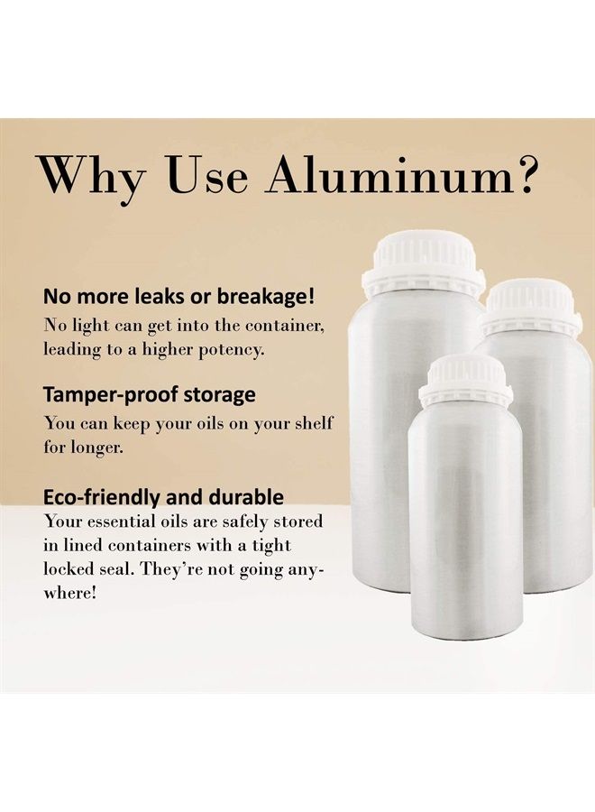 Cedarwood Himalayan Essential Oil - 8 fl oz - Aluminum Bottle - 100% Pure Essential Oil - GreenHealth